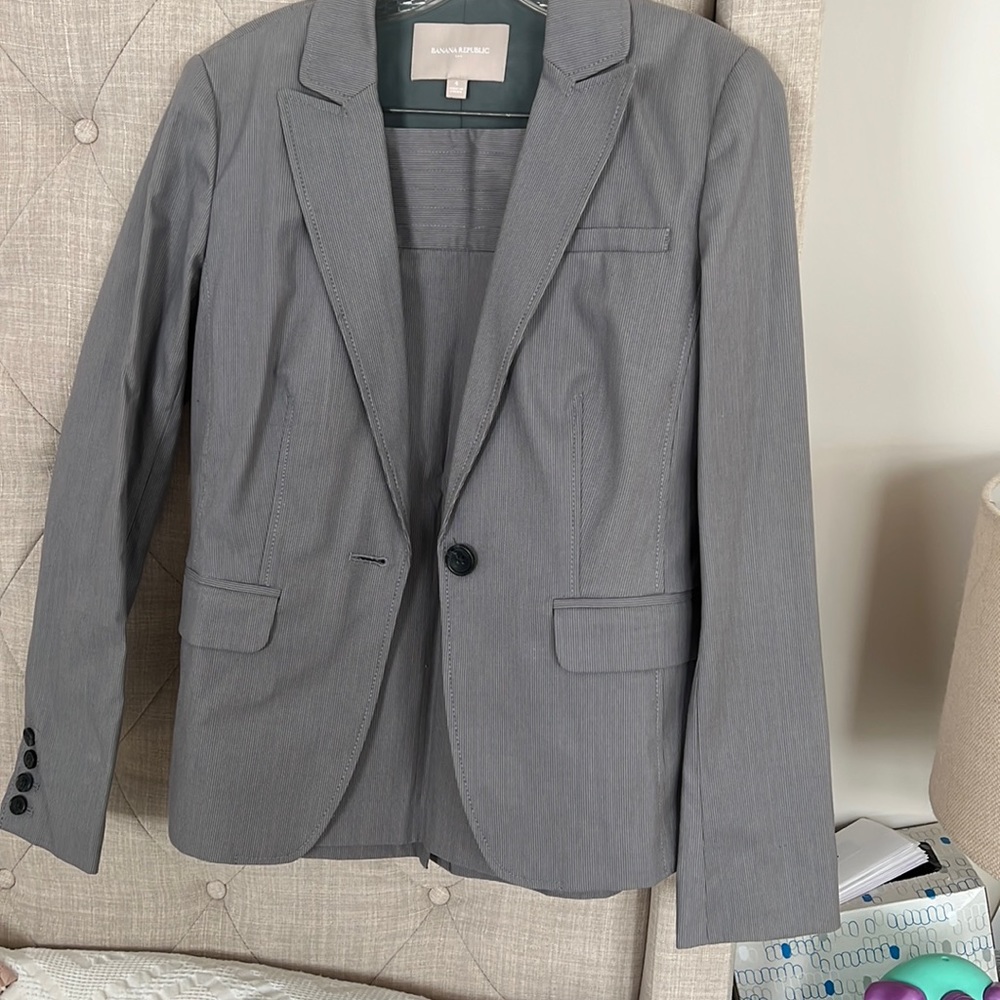 Banana Republic suit with skirt .